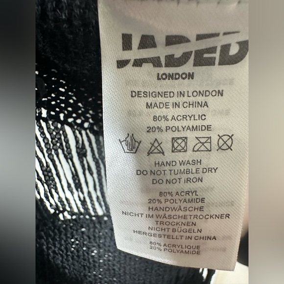 Vintage Y2K Shredded Mini Dress Jaded London Whimsigoth Witchy Fairyt | Size L - Picture 5 of 8